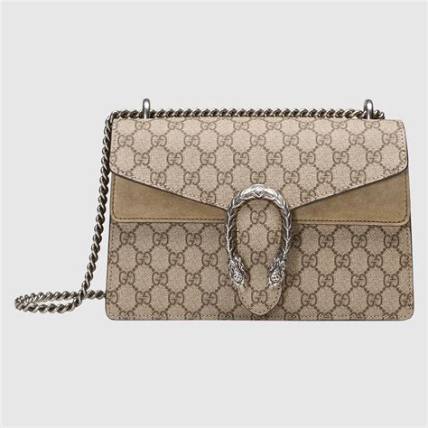 umhängetasche gucci damen|Gucci leather shoulder bag.